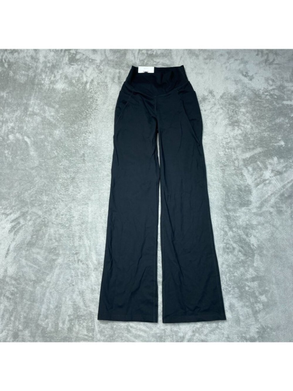 NWT Jockey Women's S Black Yoga Pants High Waist Wide leg Pockets C0419 - Picture 4 of 13